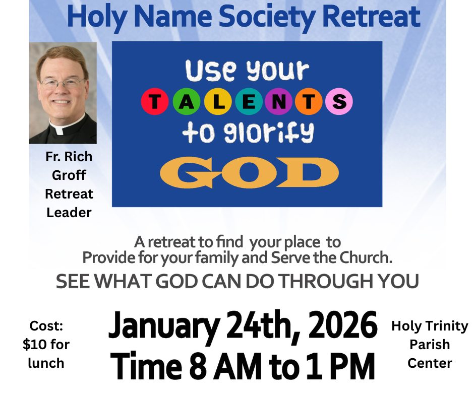 Holy Name Retreat FB post