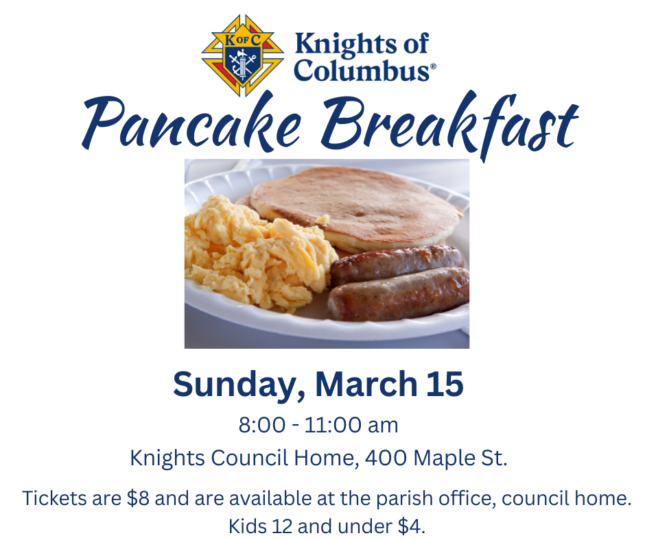 Knights breakfast (Facebook Post)