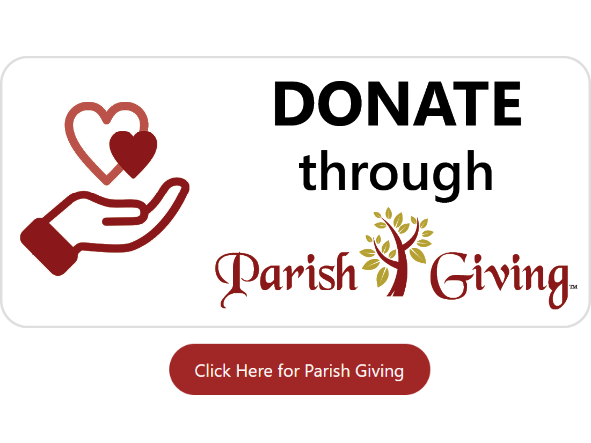 Parish giving button
