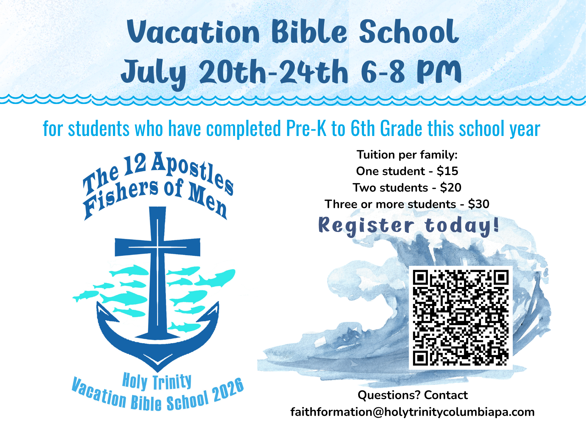 VBS flier horizontal slider