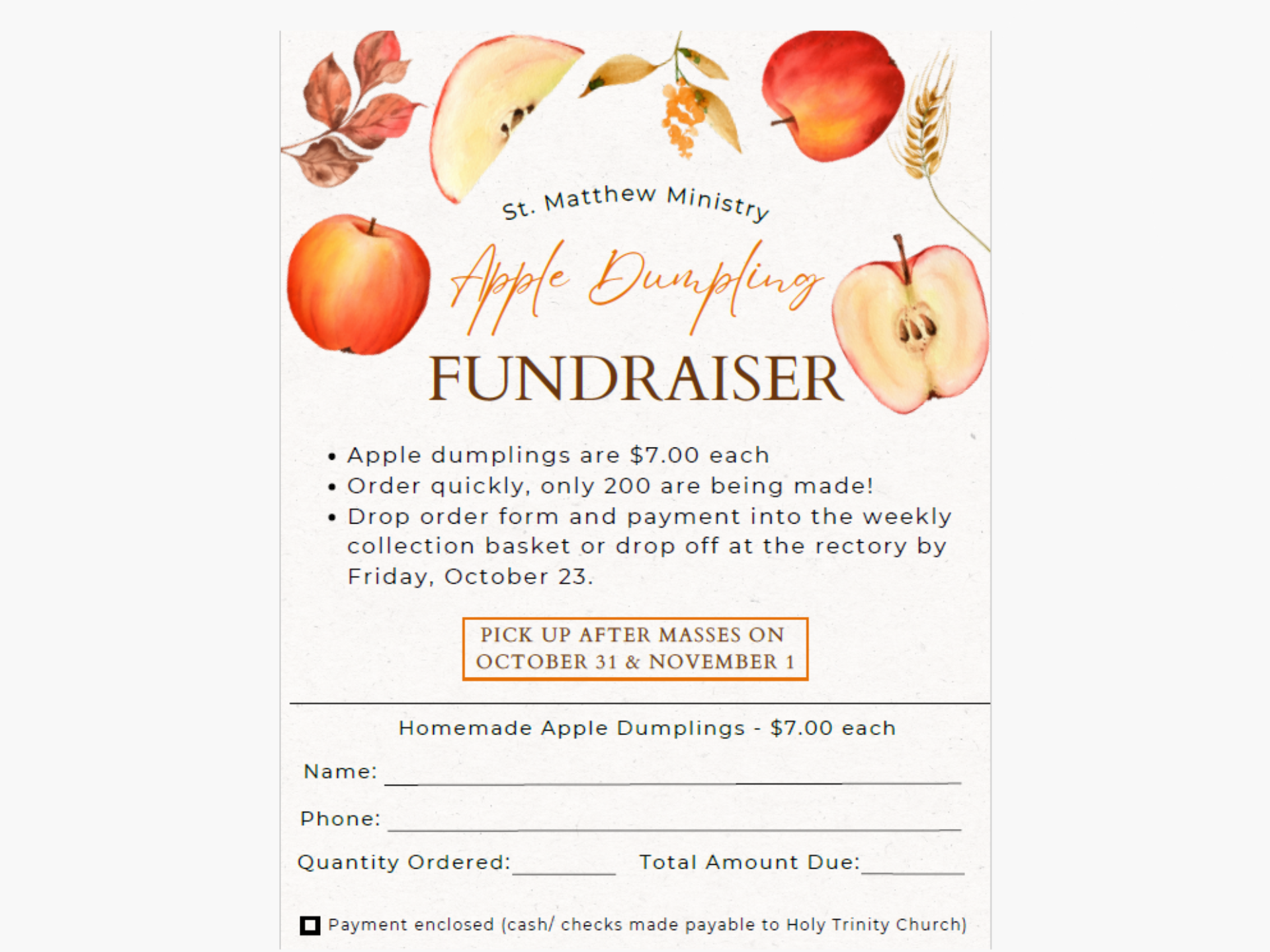 apple dumplings